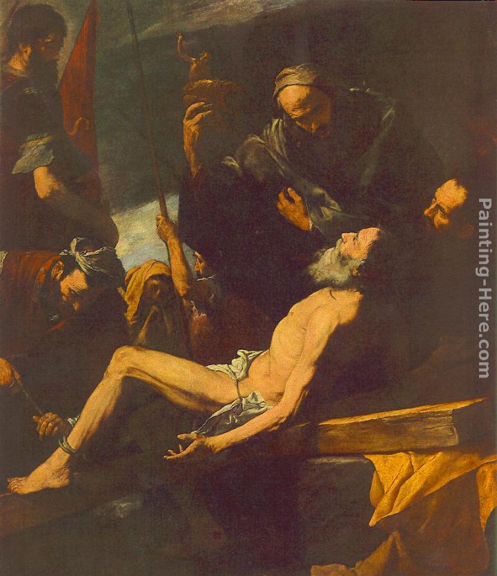 The Martyrdom of St Andrew painting - Jusepe de Ribera The Martyrdom of St Andrew art painting